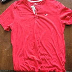 Mens hollister button shirt